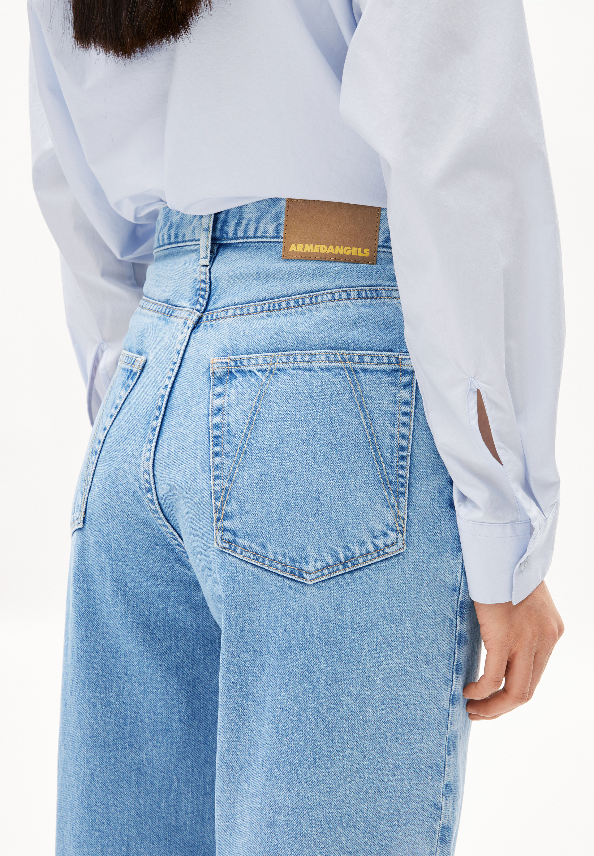 ENIJAA Wide Jeans recycled cotton