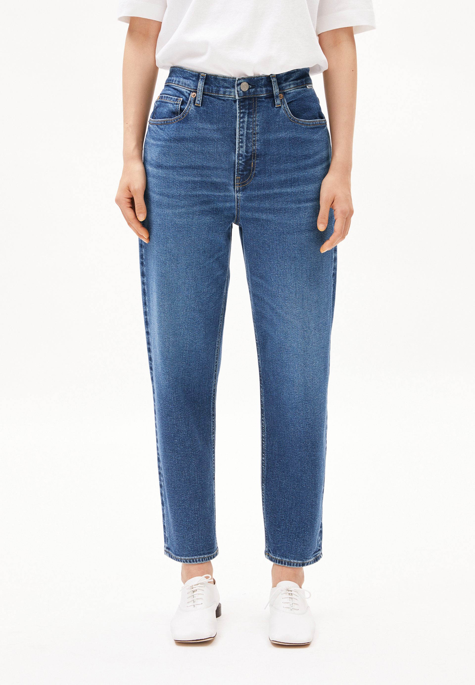 MAIRAA Mom Jeans recycled cotton mix Comfort-Stretch