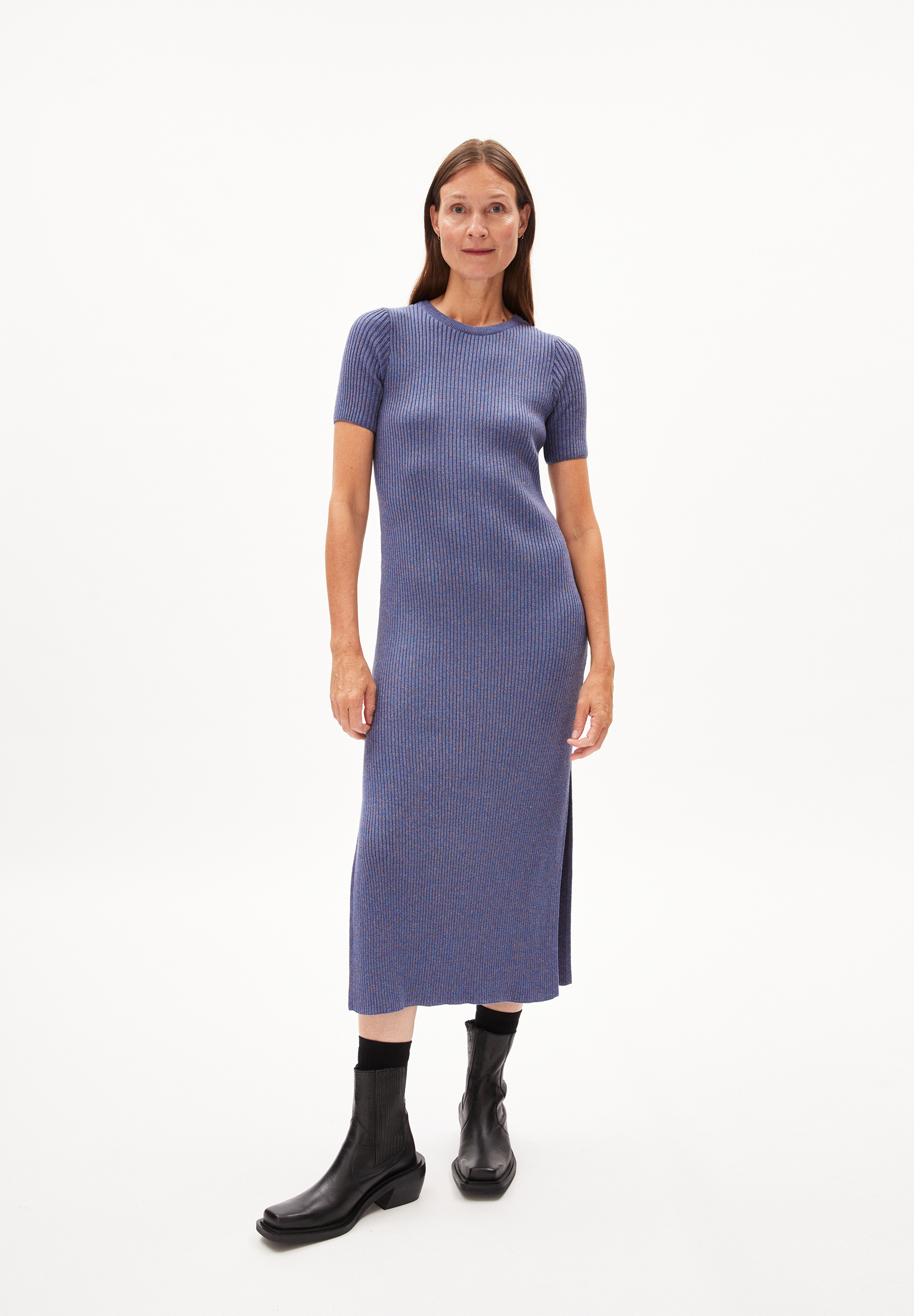 ELAINAAS Knit Dress Slim Fit made of Organic Cotton Mix