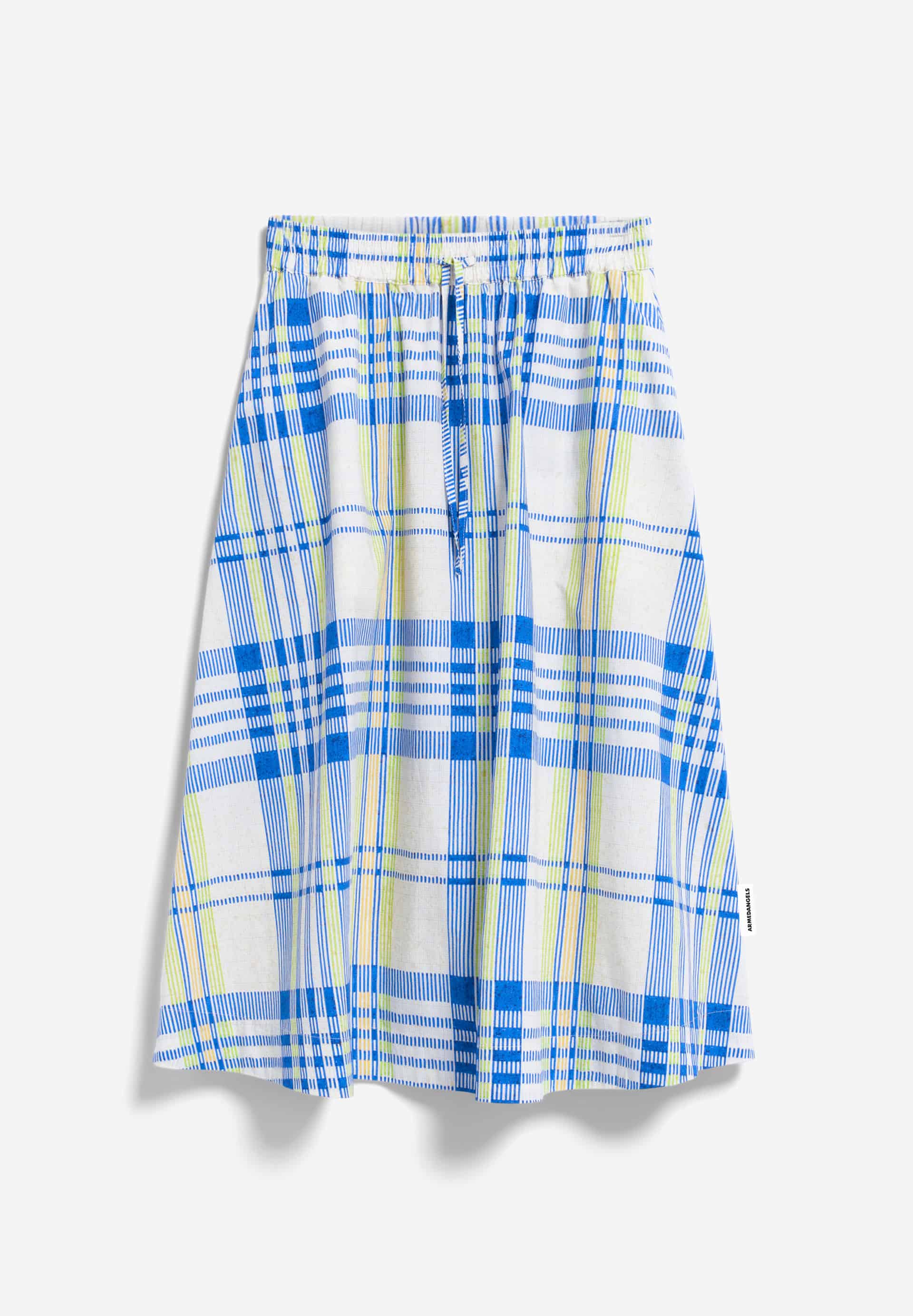 ELODIAA COLLEGE CHECK Woven Skirt Loose Fit made of Organic Cotton