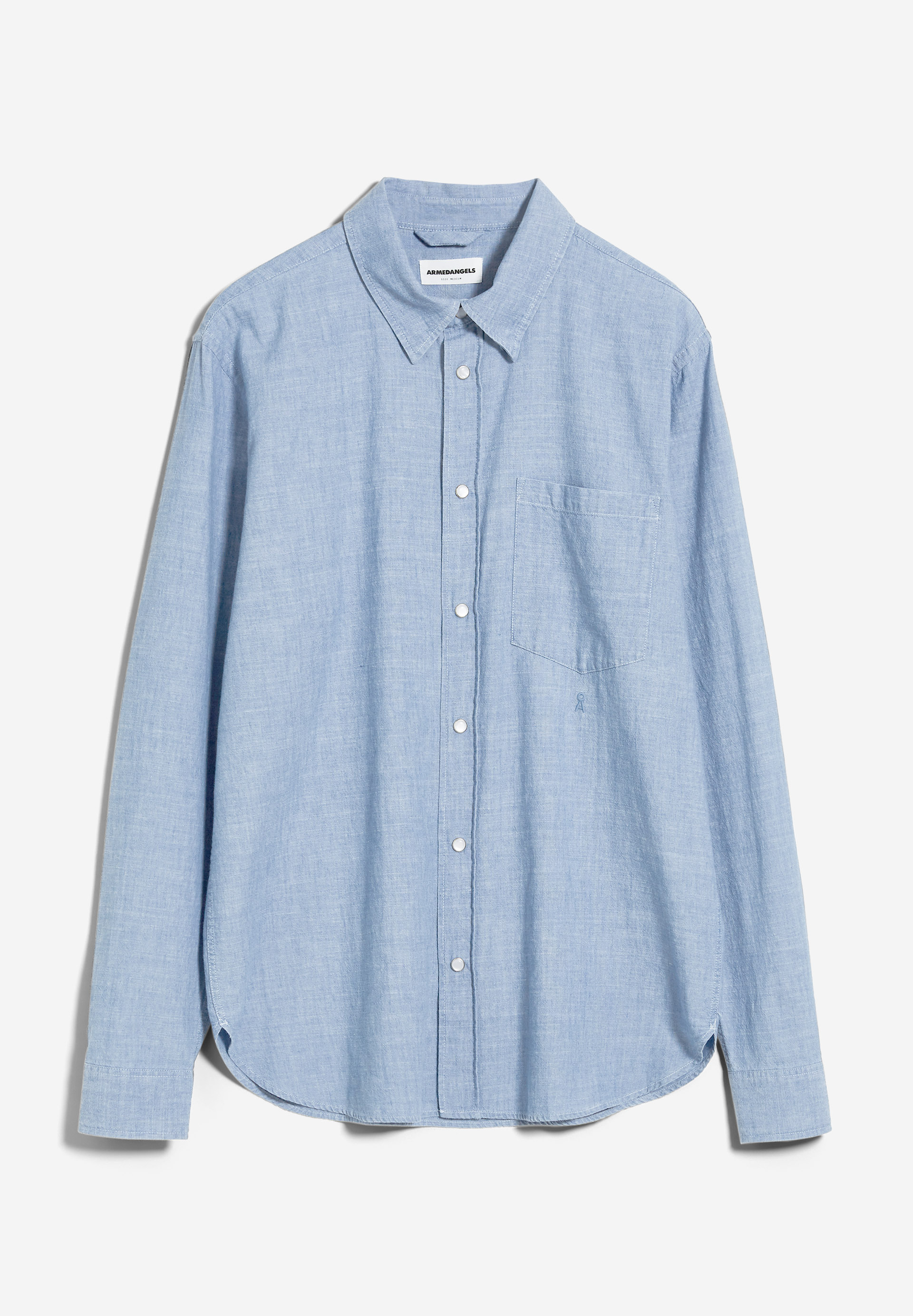 VAASO Chemise coupe décontractée en coton bio