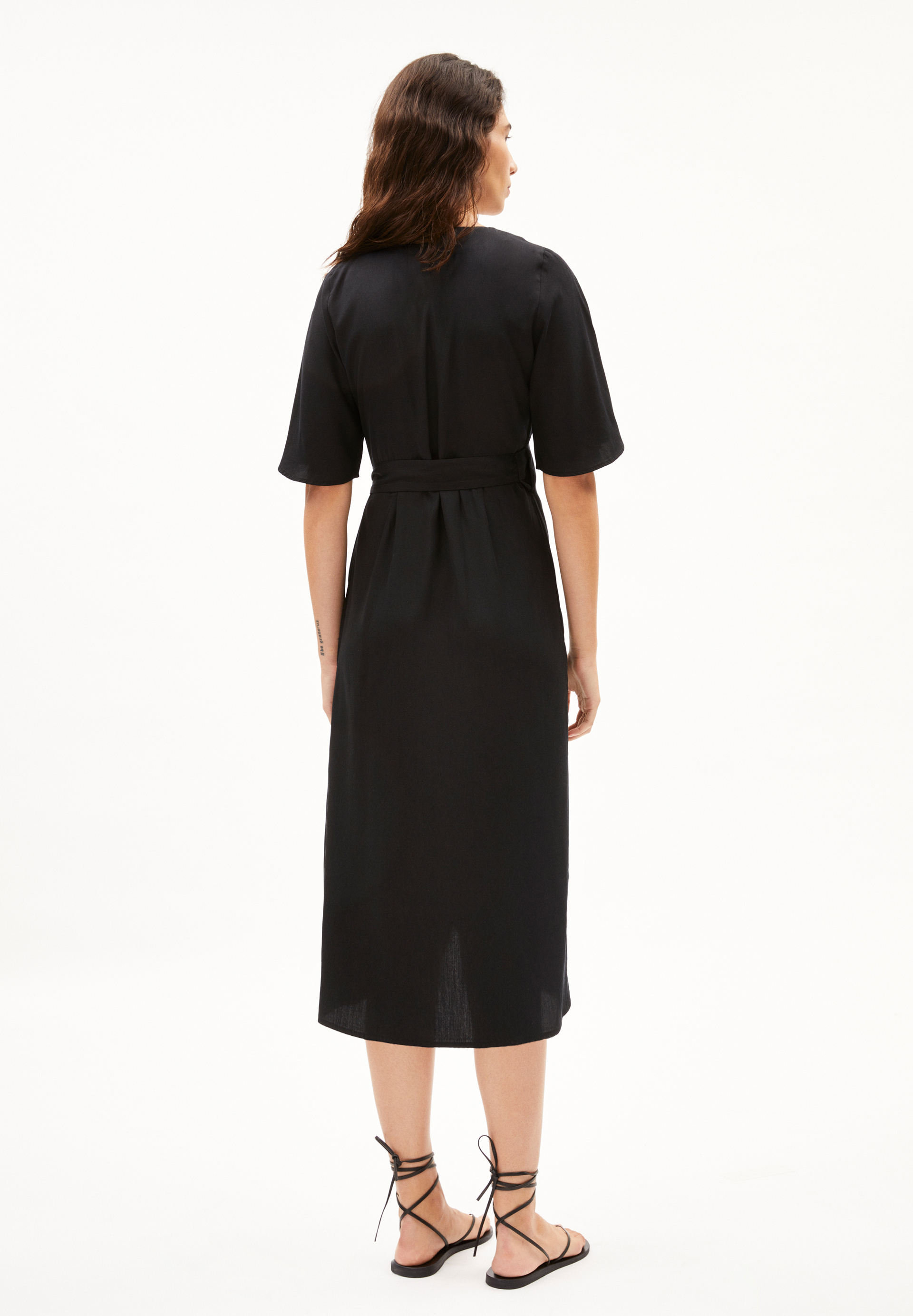 NATAALE Woven Dress Regular Fit made of TENCEL™ Lyocell Mix