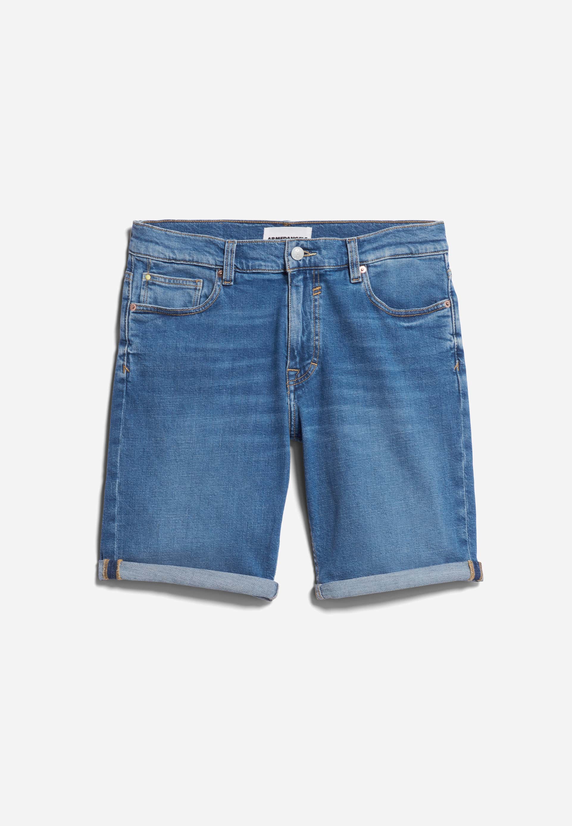 NAAILO HEMP Jeans Shorts aus Bio-Baumwoll-Hanf Mix