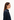 DORISAA GRAPHIC LINES Webkleid Relaxed Fit aus LENZING™ ECOVERO™ Viskose