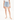 SILVAA HEMP Jeansshort van biologische katoenmix