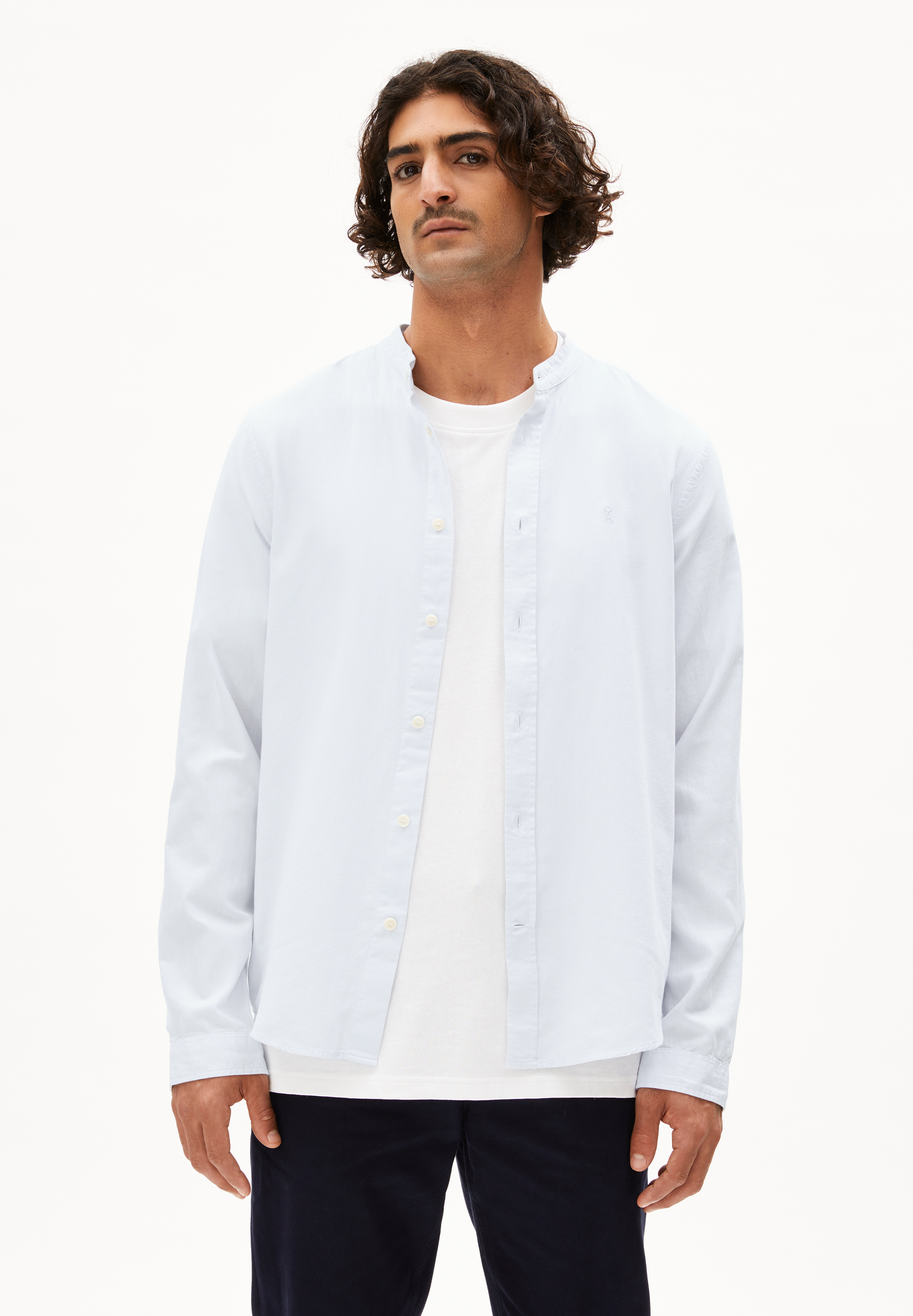 TOMAASAS - Männer Regular Fit Hemd - blau